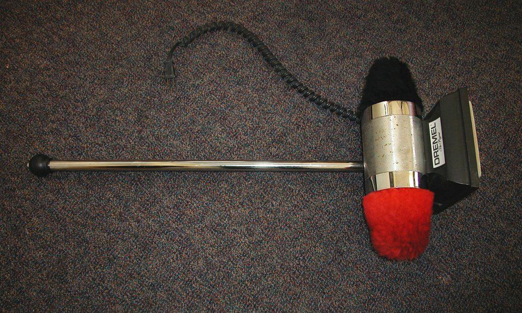 motorized shoe polisher