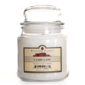 Candy Cane Keystone Candle